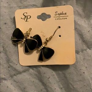 Bow tie earrings